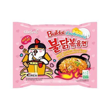 Локшина Samyang Buldak Hot Chicken Ramen Carbonara 1 шт ap0005 фото