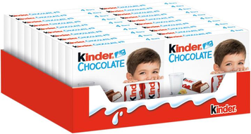 Упаковка молочного шоколаду Kinder Chocolate 50 г х 20 шт can0011 фото