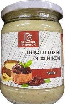 Паста Тахіні з фініком 500 г sf0011 фото