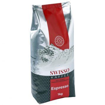 Кава в зернах Swisso Kafee Espresso 100% Arabica 1 кг zk0010 фото